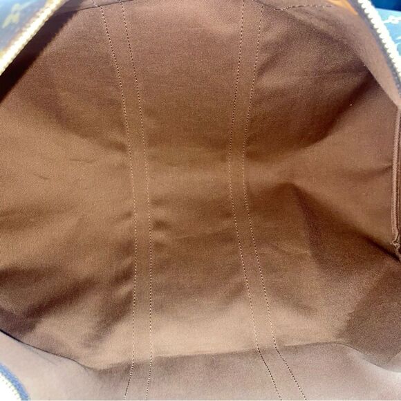 LOUIS VUITTON Monogram Keepall 55 Travel Bag 🧳 FL0081 - Picture 16 of 17